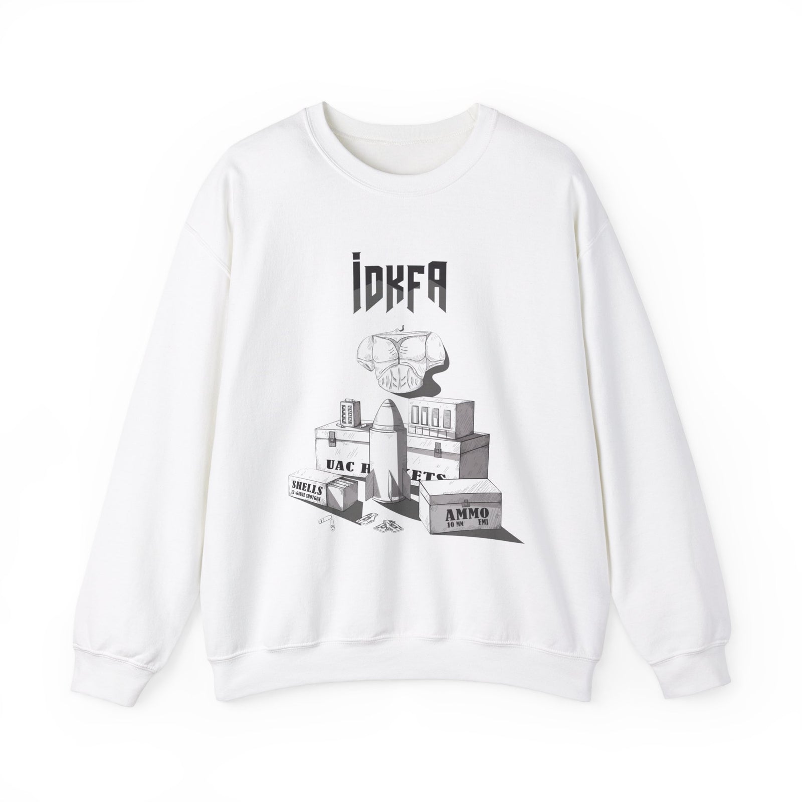 Doom - IDKFA - Crewneck Sweatshirt