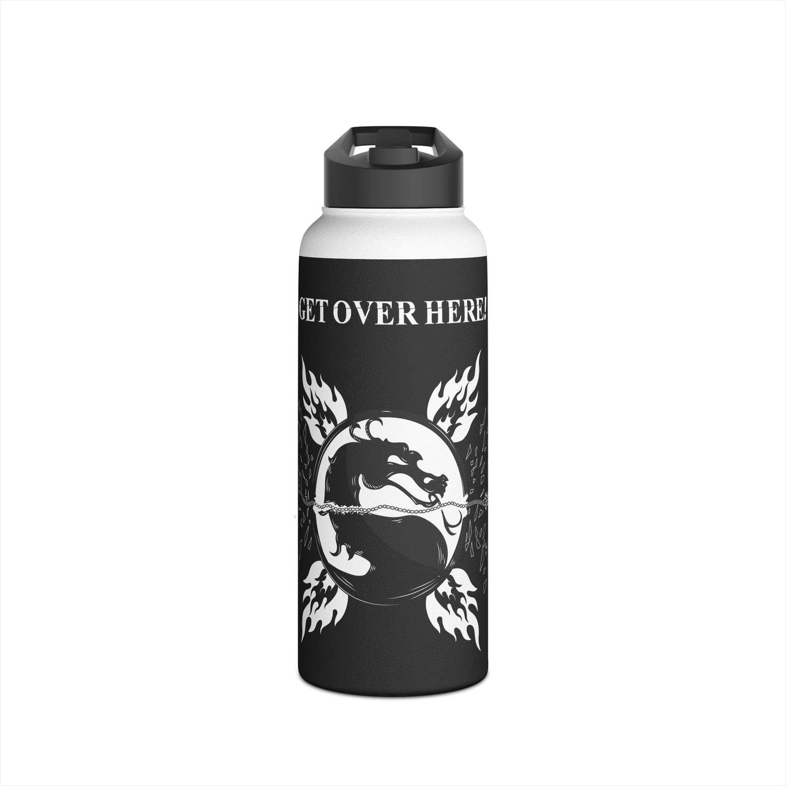 MK - GET OVER HERE! - Stainless Steel Water Bottle