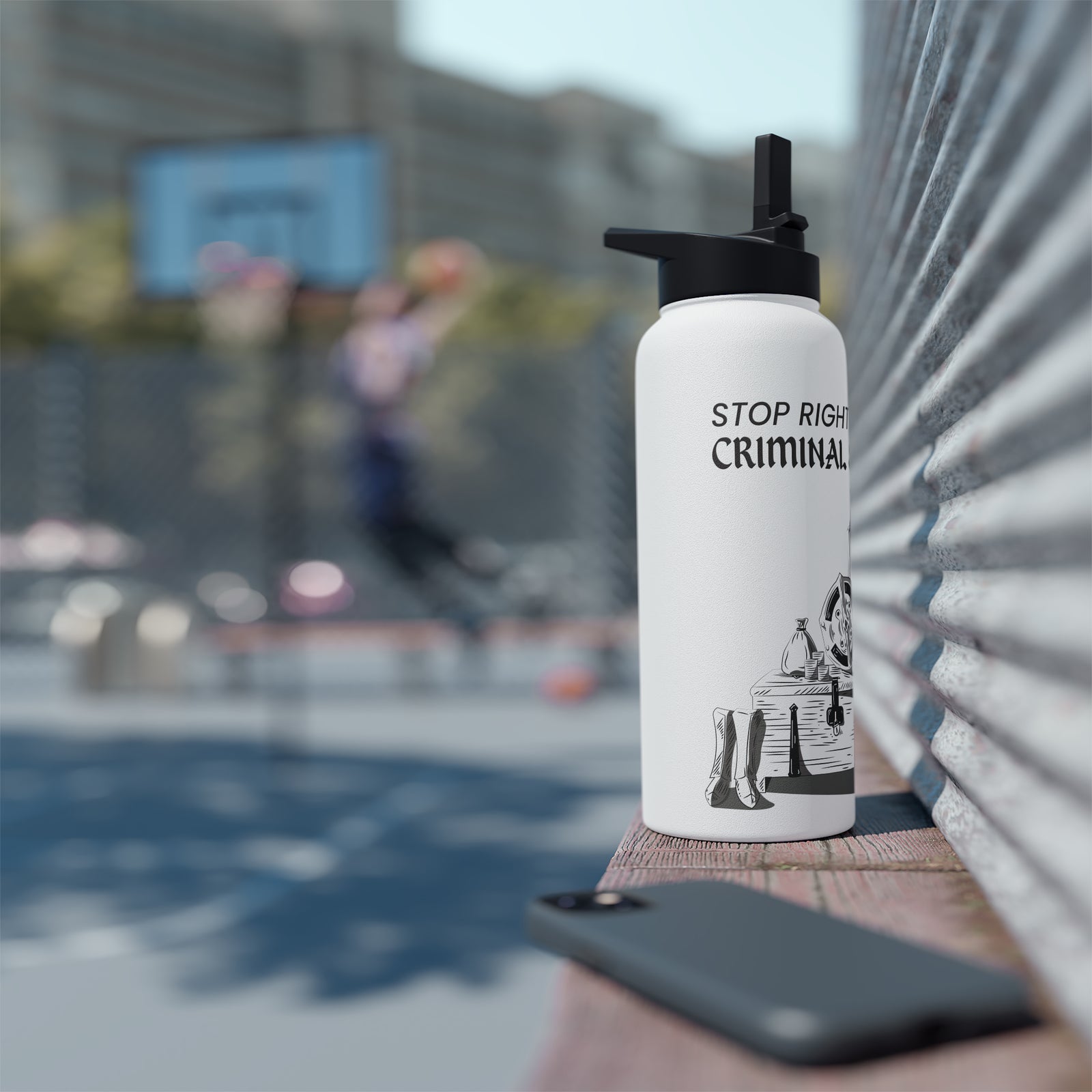 Oblivion - Guard - Stainless Steel Water Bottle