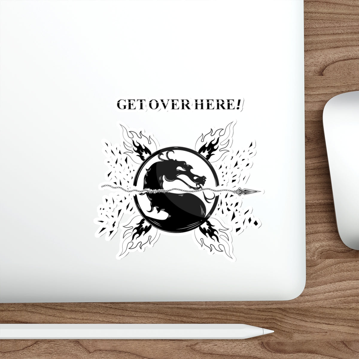 MK - GET OVER HERE - Stickers