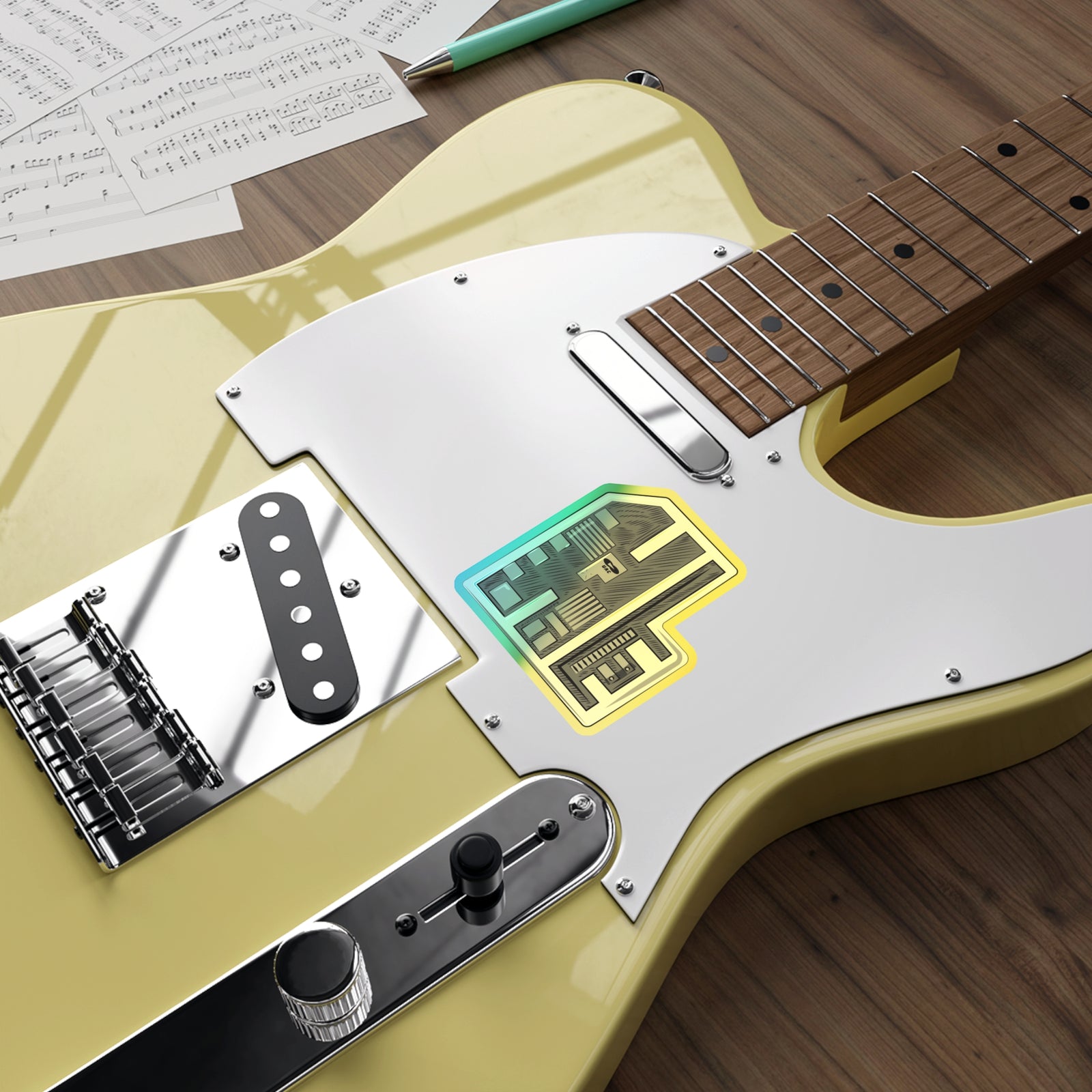 Doom - Keycard - Holographic Sticker