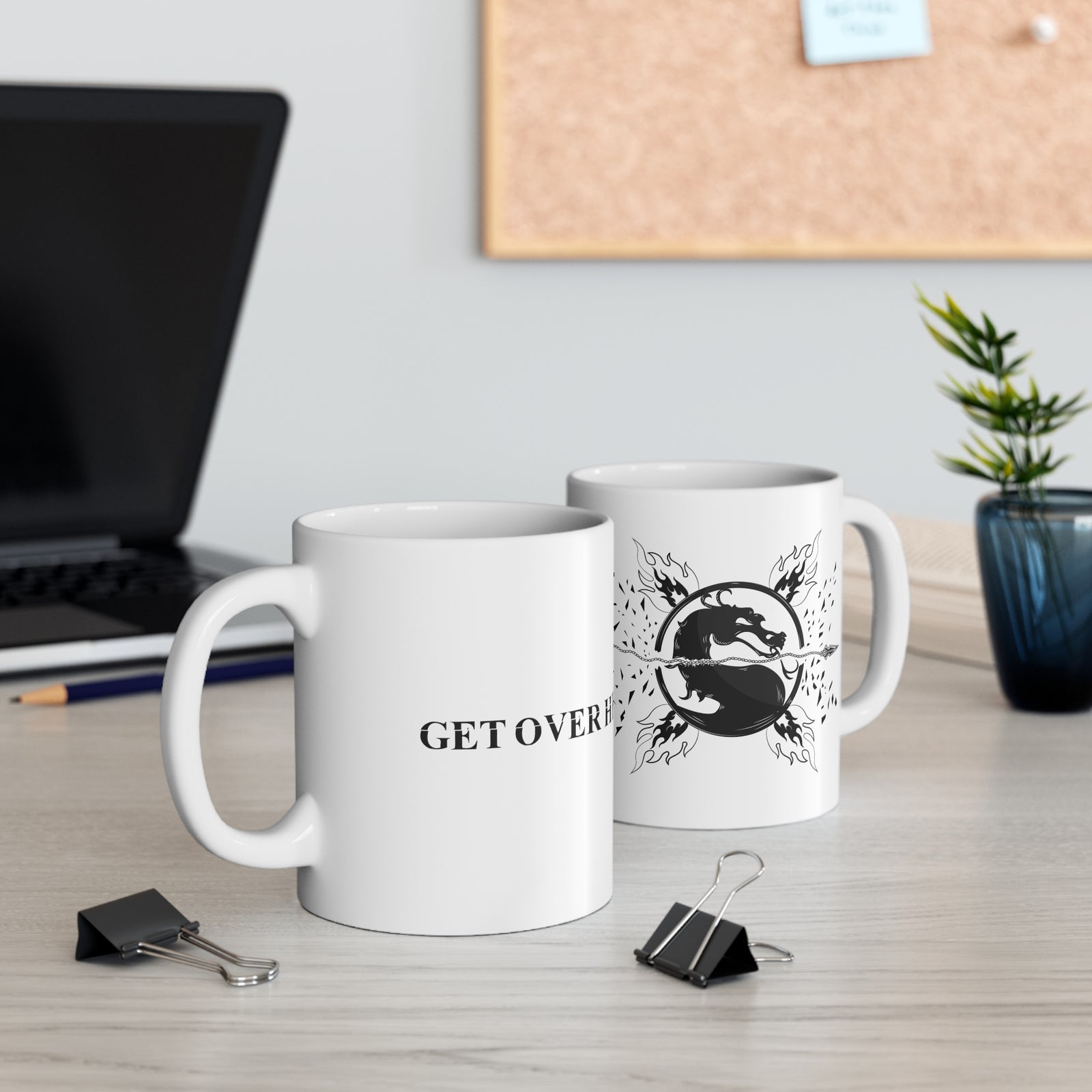 MK - GET OVER HERE - W. Mug