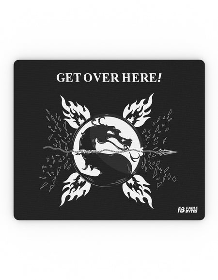 MK - GET OVER HERE - Rectangular Mouse Pad