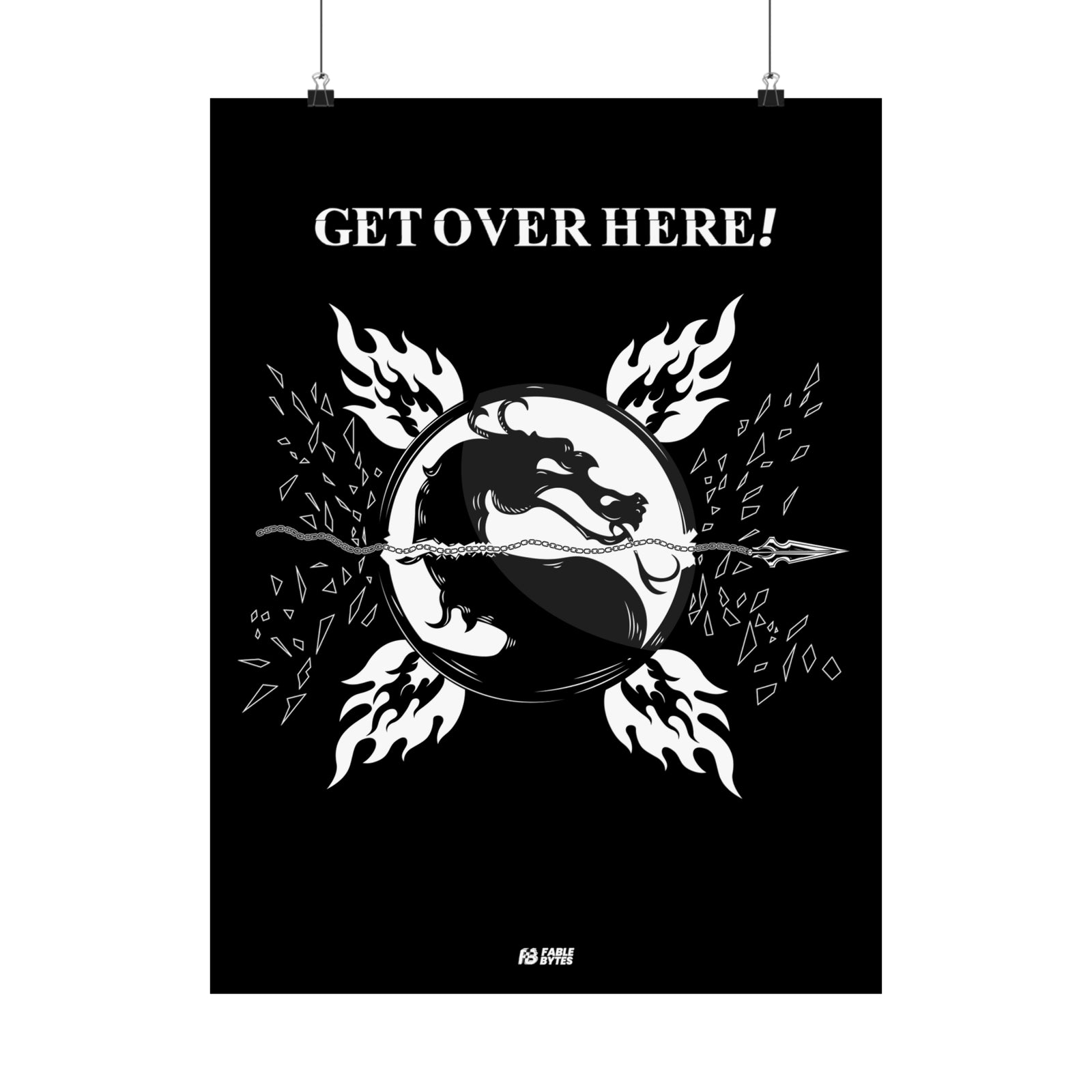 MK - GET OVER HERE - Matte Posters