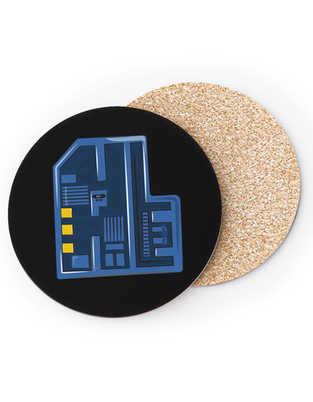 Doom - Blue Keycard - Coasters