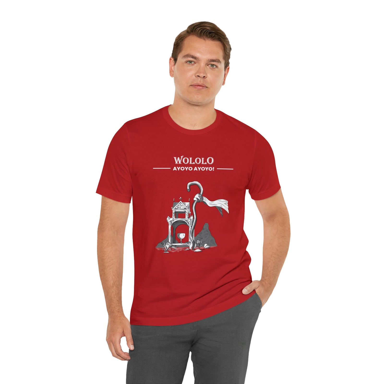 AoE - Wololo - Red or Blue - Tshirt