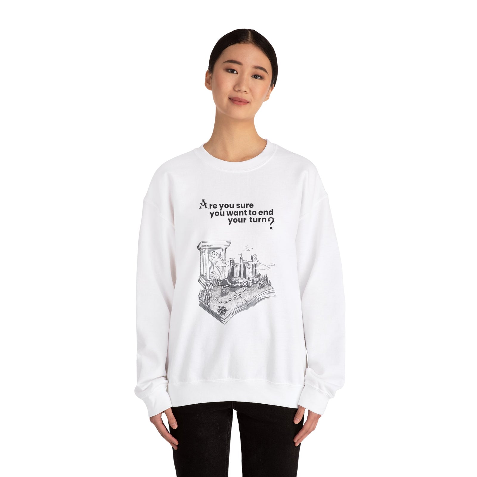 Heroes 3 - End Turn - Crewneck Sweatshirt