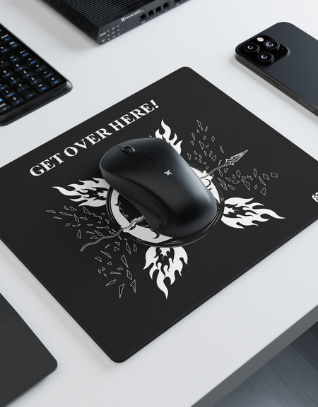 MK - GET OVER HERE - Rectangular Mouse Pad