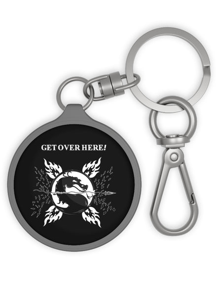MK - GET OVER HERE - Keyring Tag