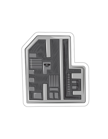 Doom - Keycard - Stickers