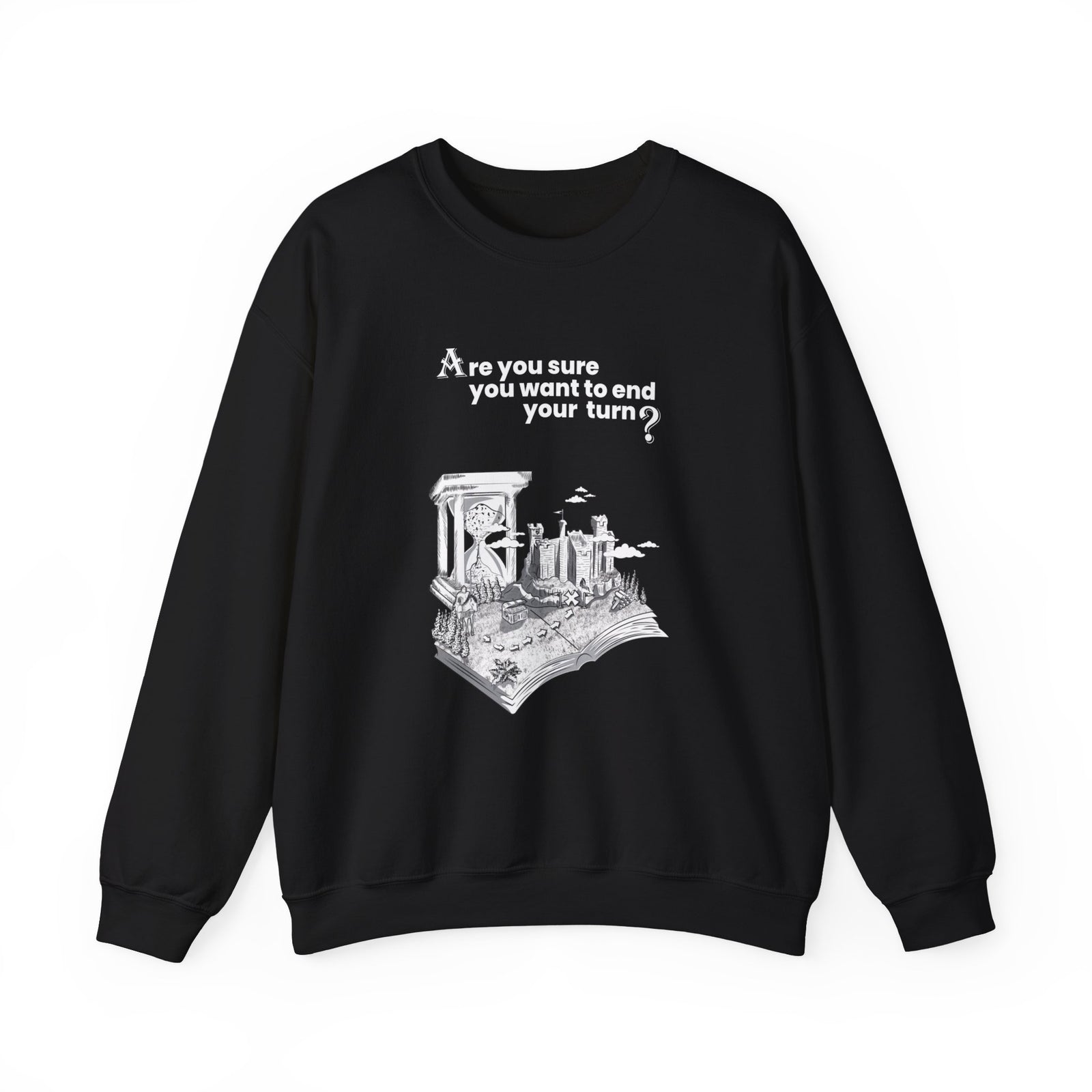 Heroes 3 - End Turn - Crewneck Sweatshirt
