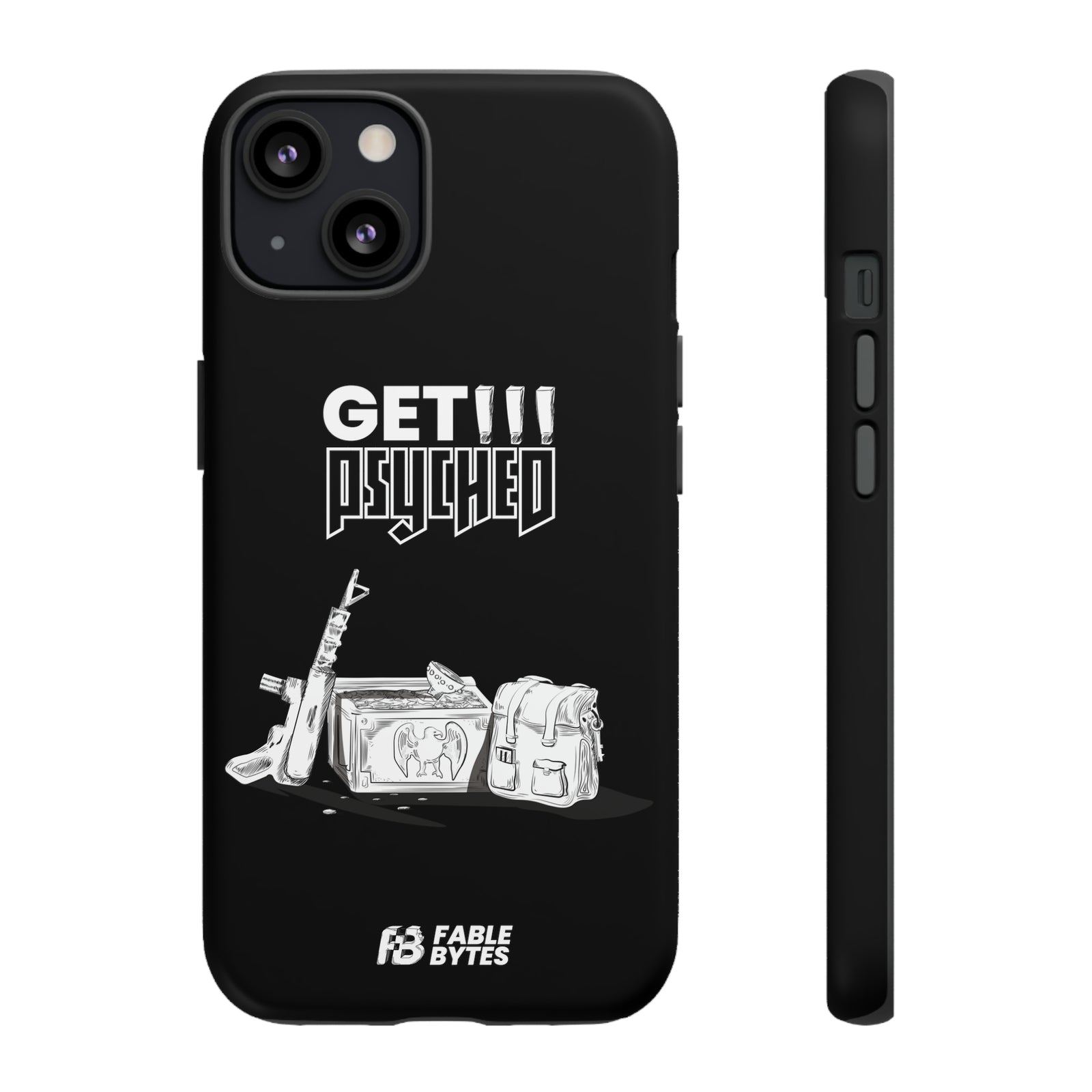 Wolfenstein 3D - Get Psyched - Tough Phone Cases