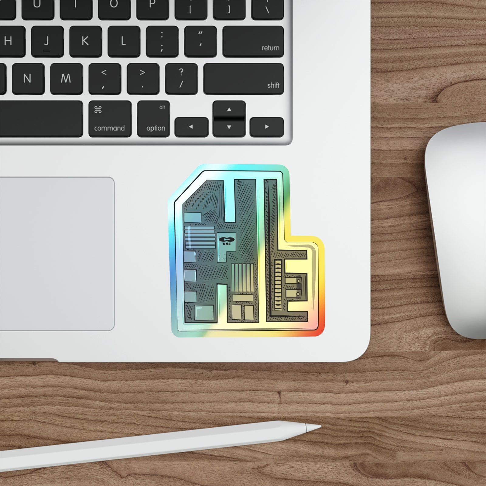 Doom - Keycard - Holographic Sticker
