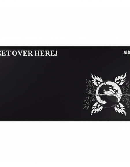 MK - GET OVER HERE - Desk Mat