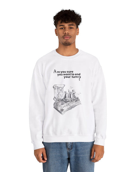 Heroes 3 - End Turn - Crewneck Sweatshirt