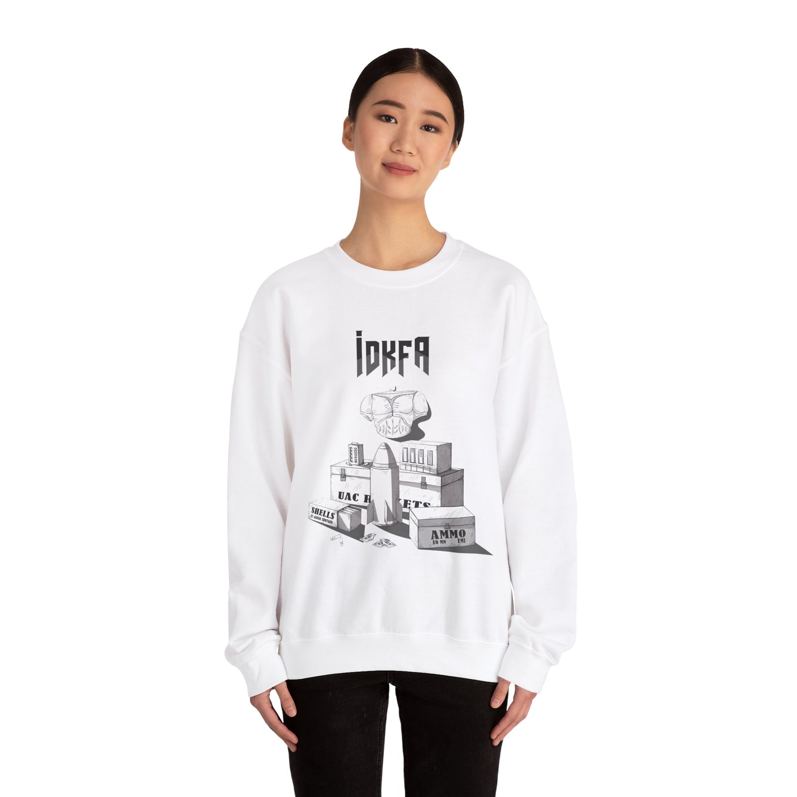 Doom - IDKFA - Crewneck Sweatshirt