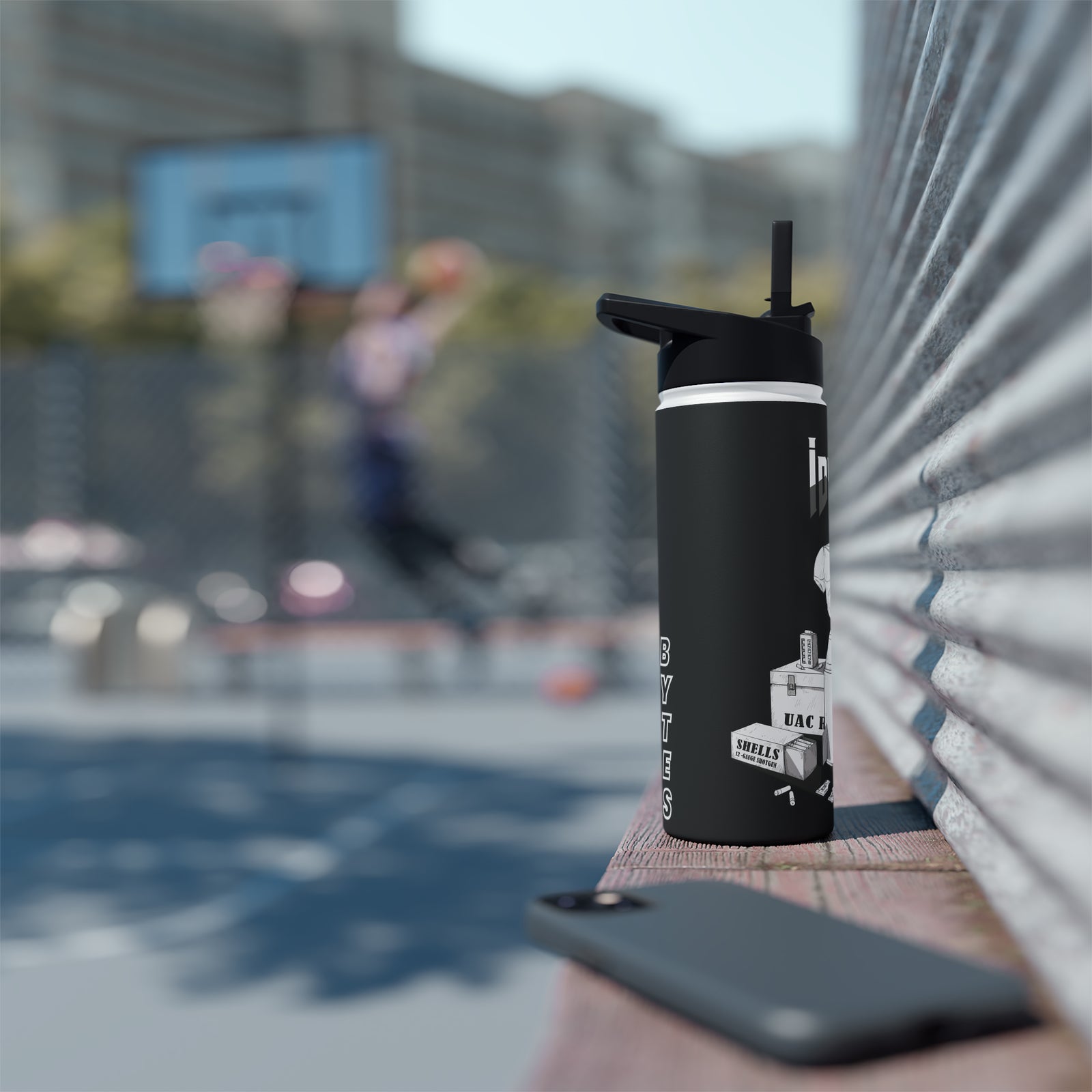 Doom - IDKFA - Stainless Steel Water Bottle