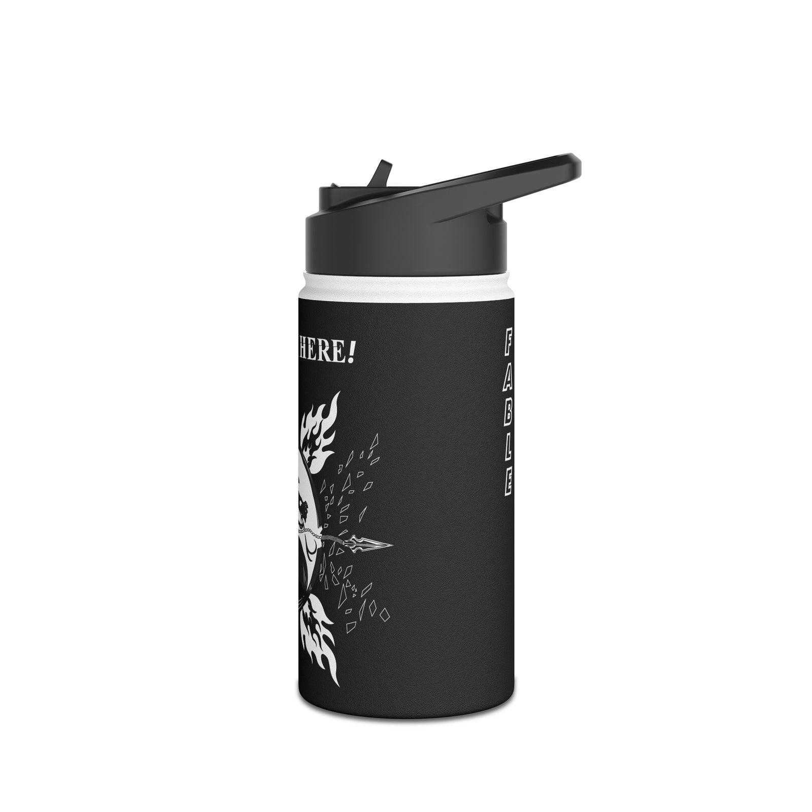 MK - GET OVER HERE! - Stainless Steel Water Bottle