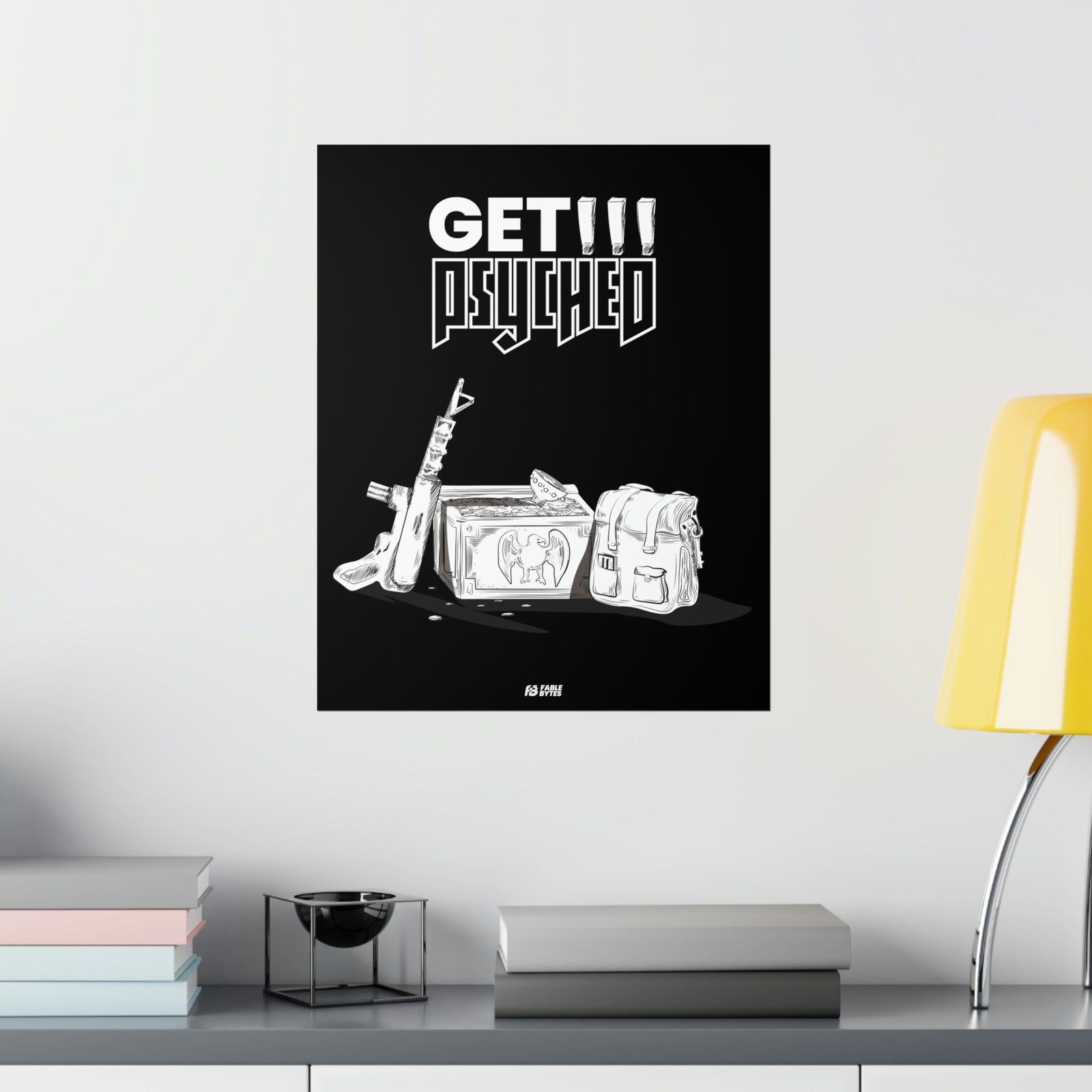 Wolfenstein 3D - Get Psyched - Matte Posters
