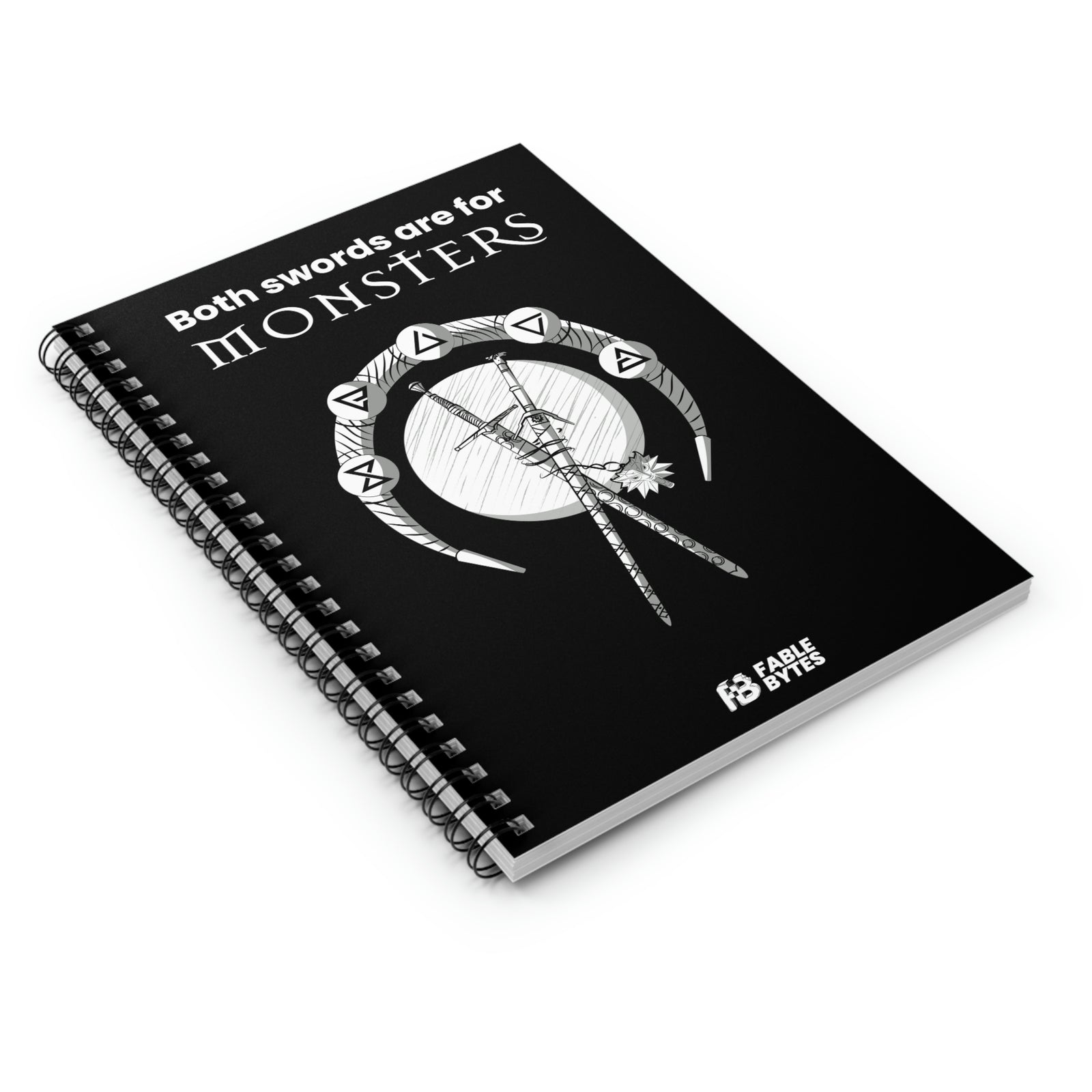 The Witcher - Swords - Spiral Notebook