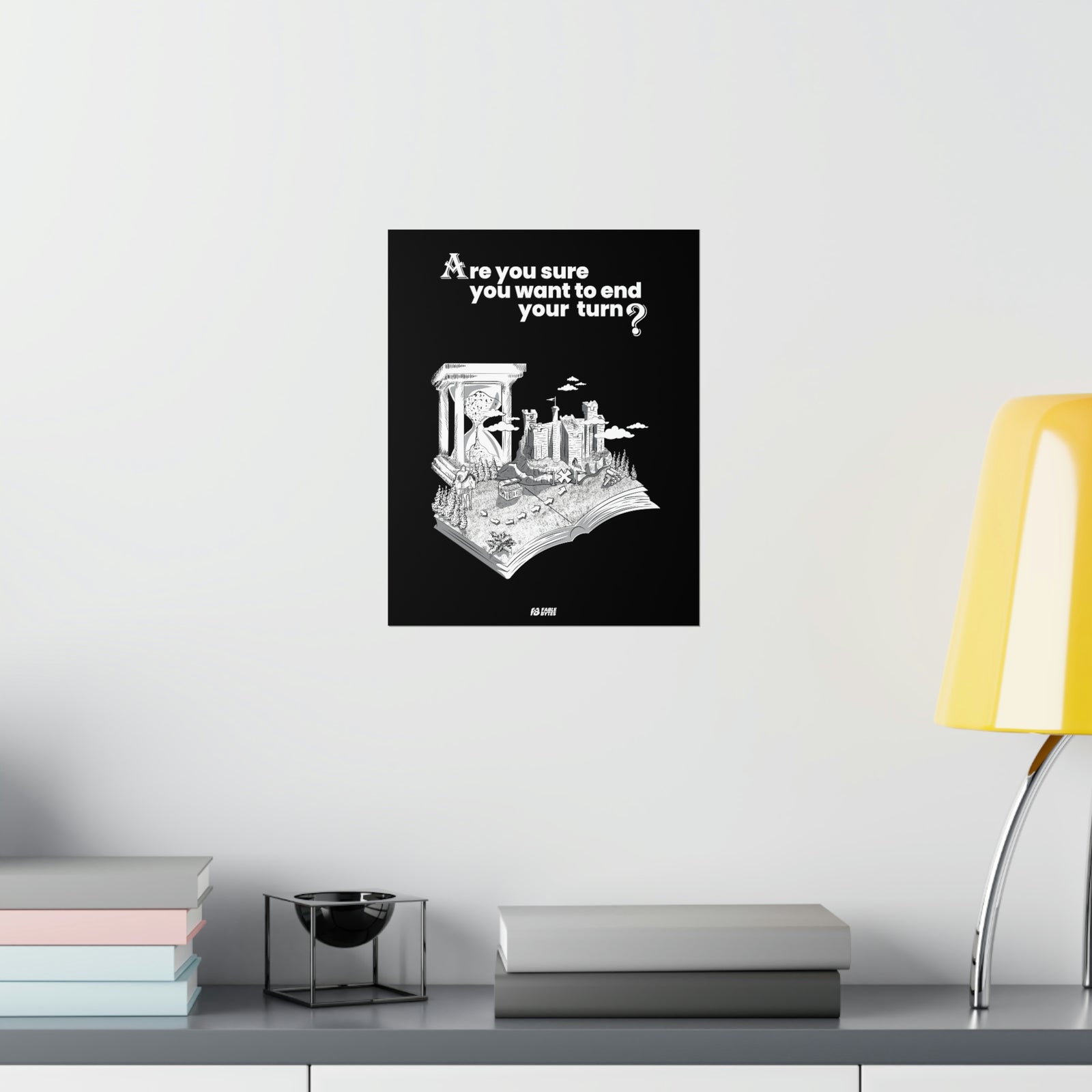 Heroes 3 - End Turn - Matte Posters