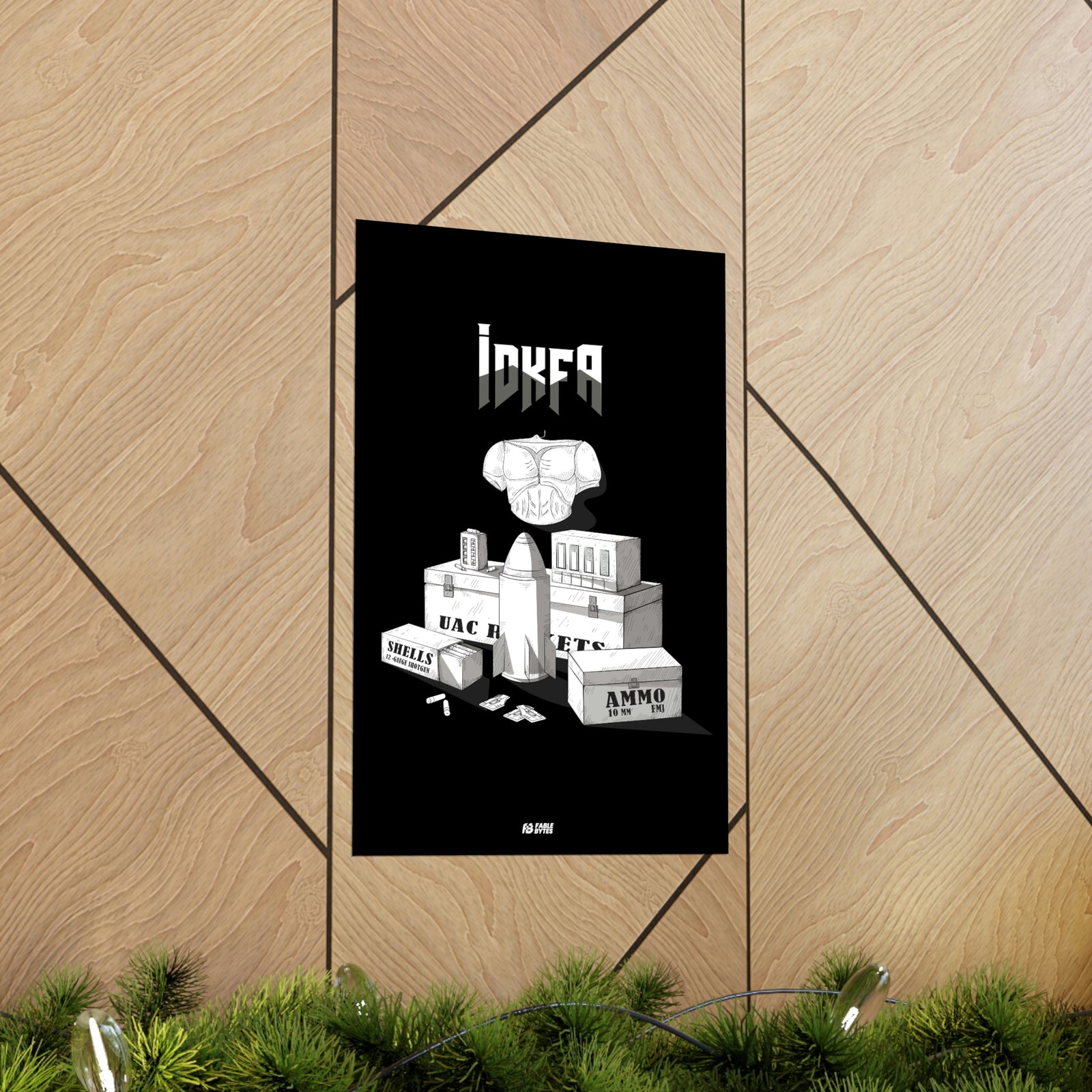 Doom - IDKFA - Matte Posters