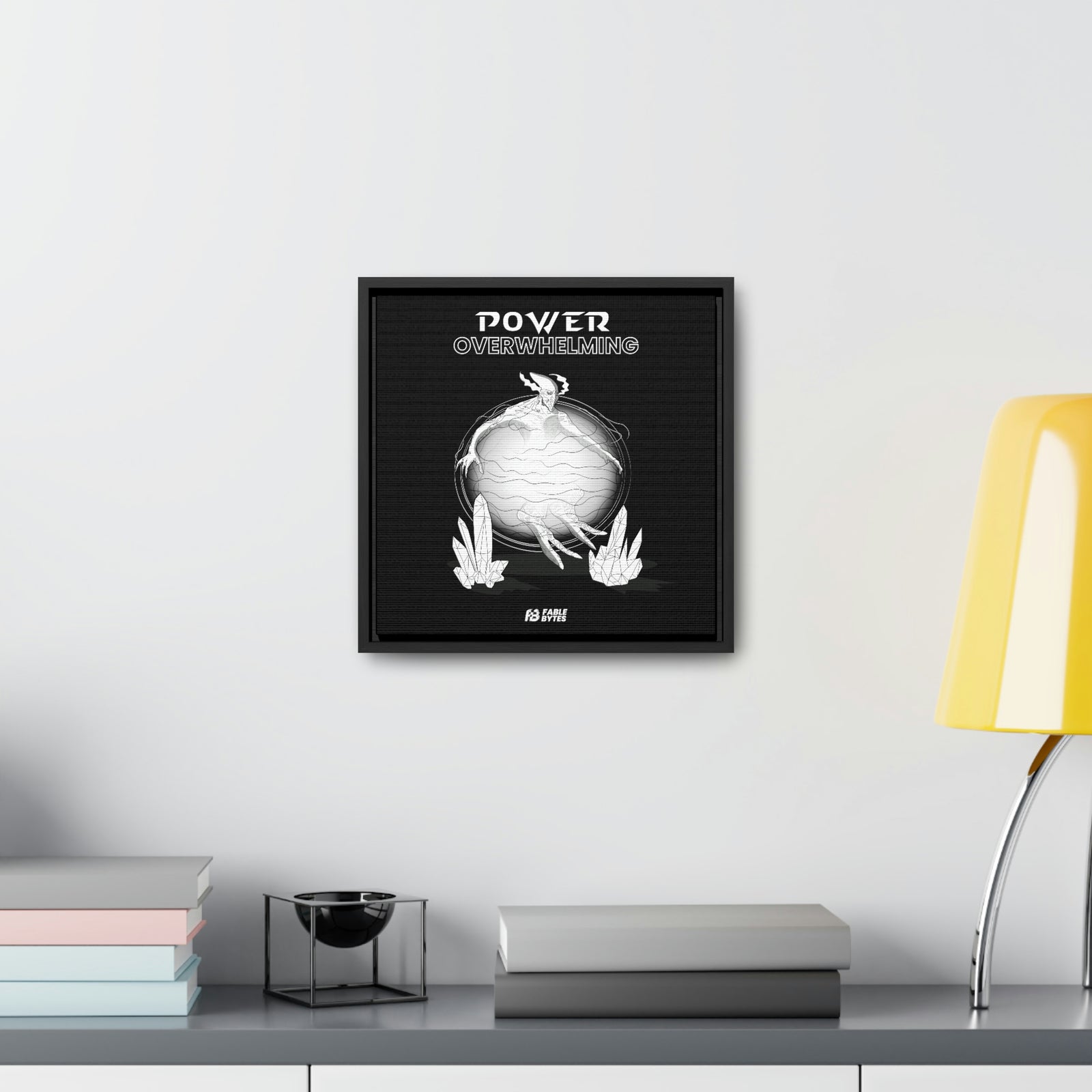 Starcraft - Power Overwhelming - Framed Canvas