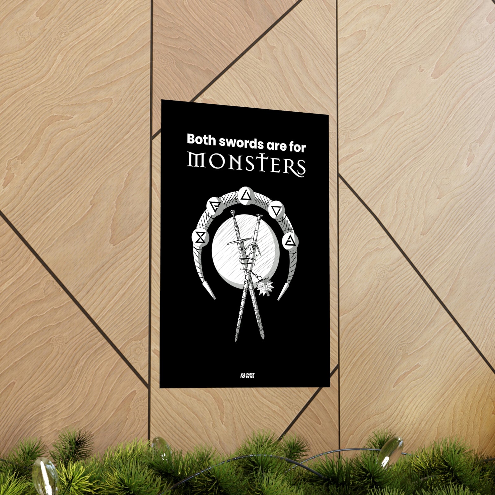 The Witcher - Swords - Matte Posters