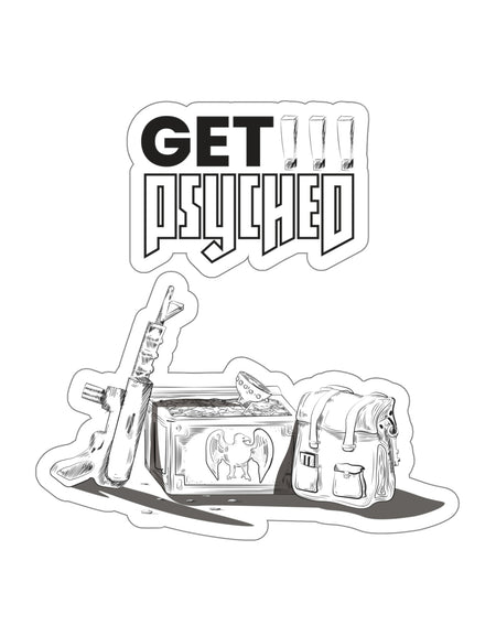 Wolfenstein 3D - Get Psyched - Stickers