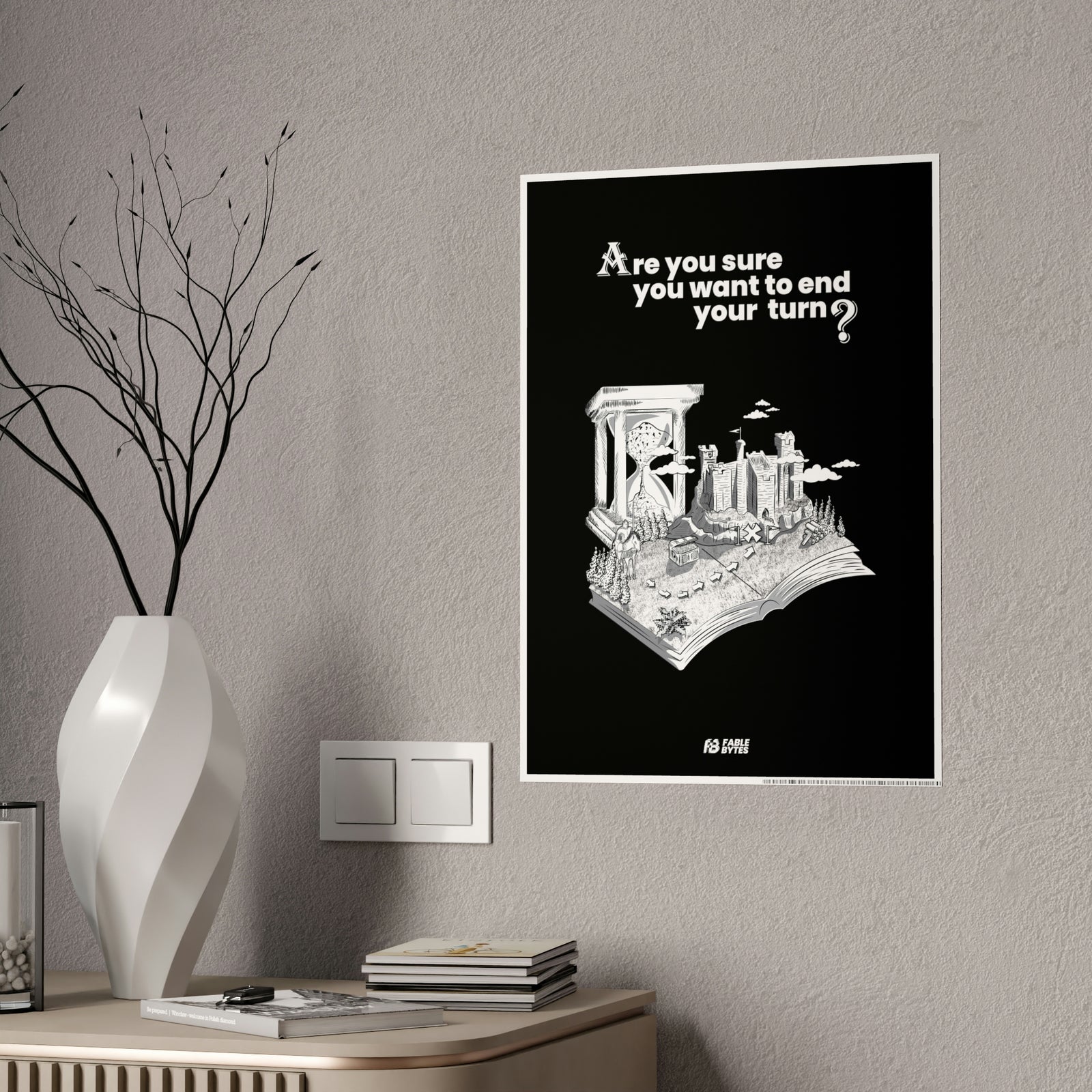 Heroes 3 - End Turn - Glossy Posters