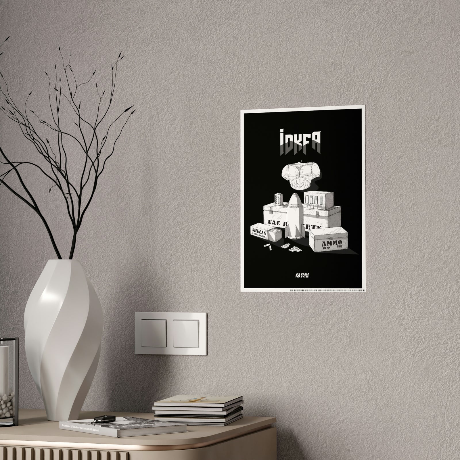 Doom - IDKFA - Glossy Posters