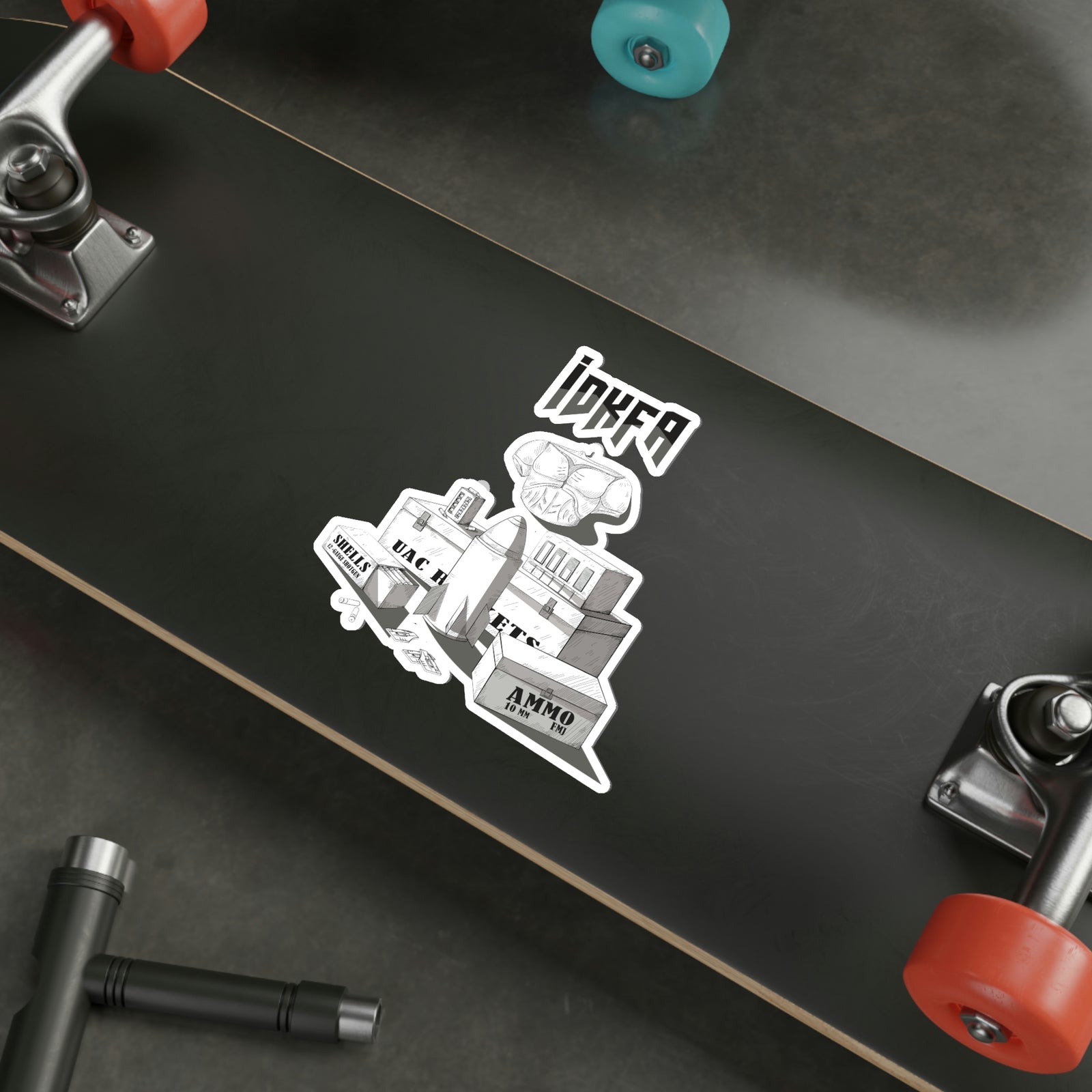 Doom - IDKFA - Stickers