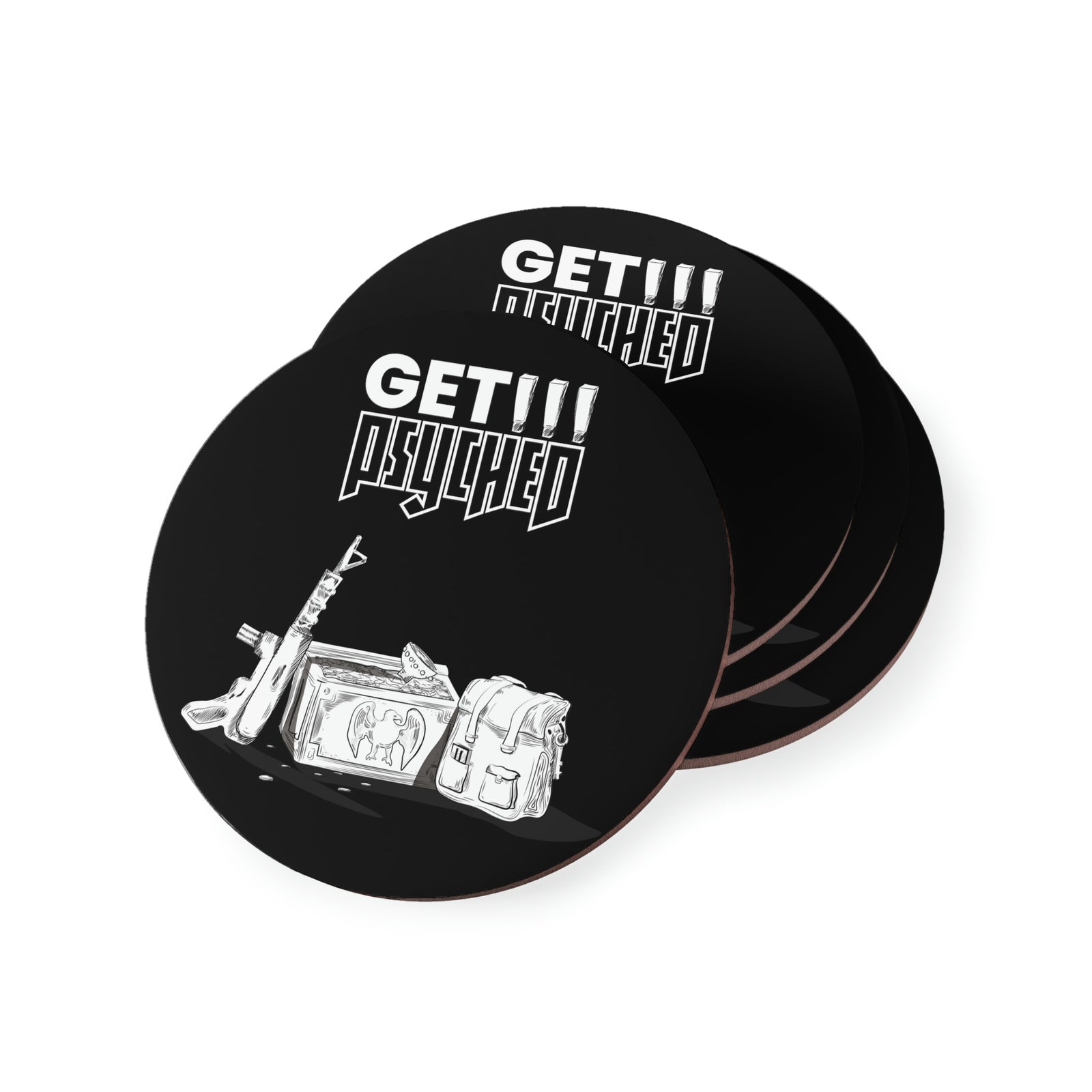 Wolfenstein 3D - Get Psyched - Coasters