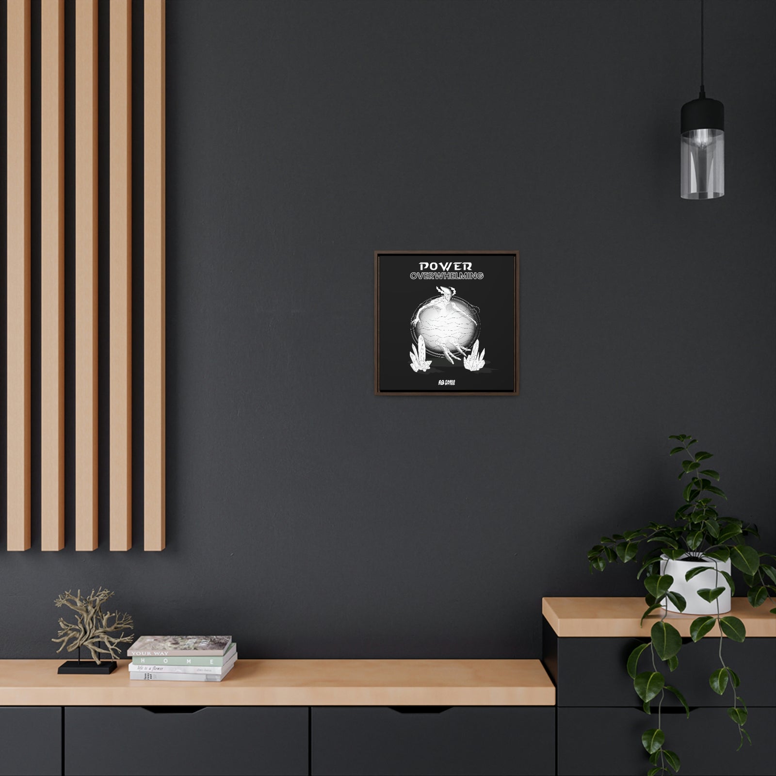 Starcraft - Power Overwhelming - Framed Canvas