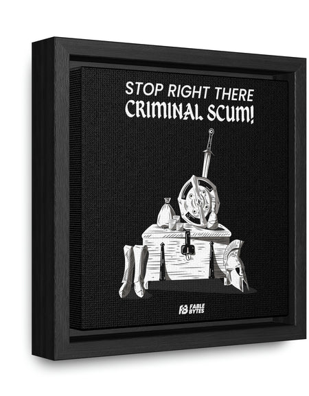 Oblivion - Guard - Framed Canvas