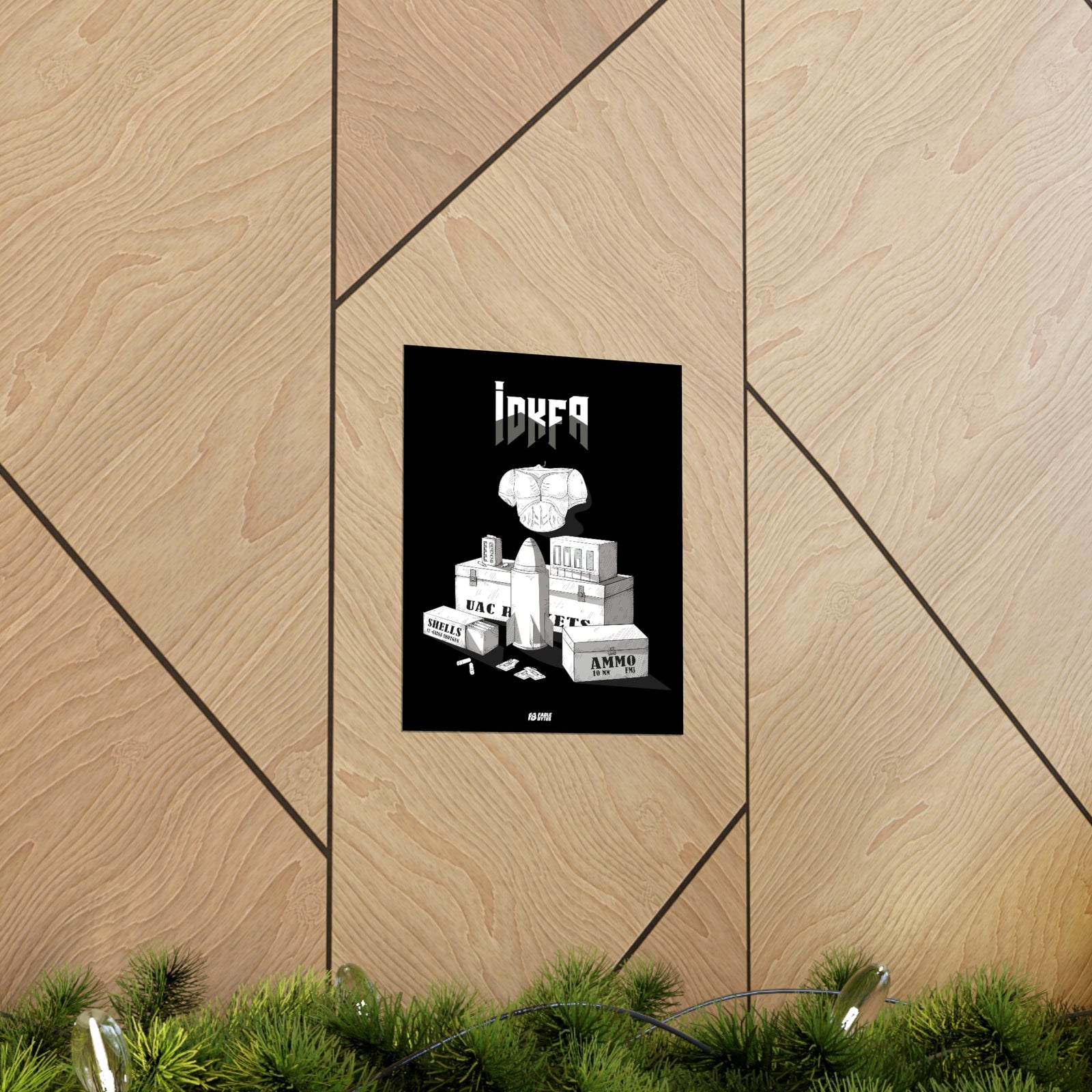 Doom - IDKFA - Matte Posters