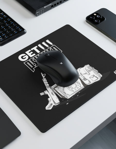 Wolfenstein 3D - Get Psyched - Rectangular Mouse Pad