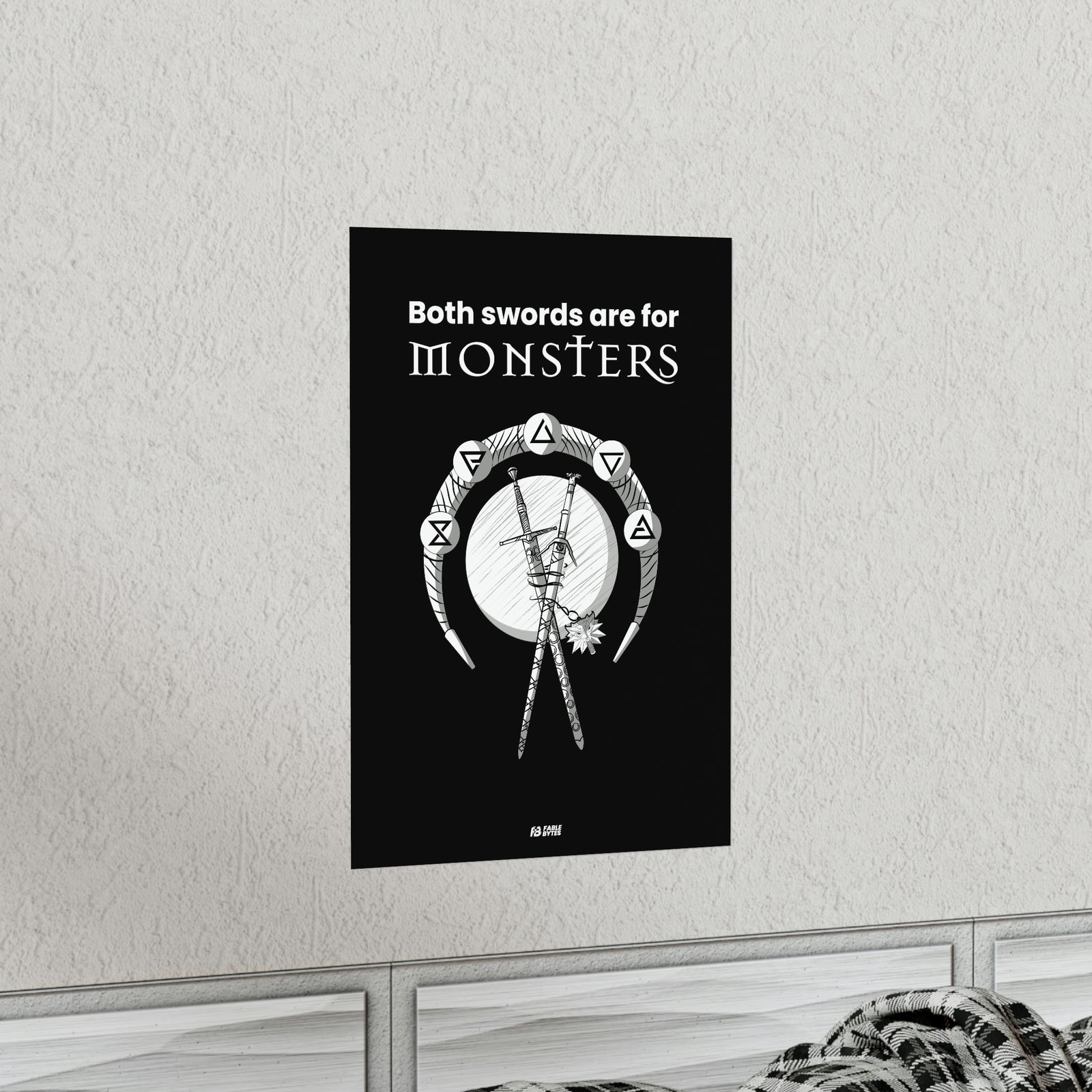 The Witcher - Swords - Matte Posters
