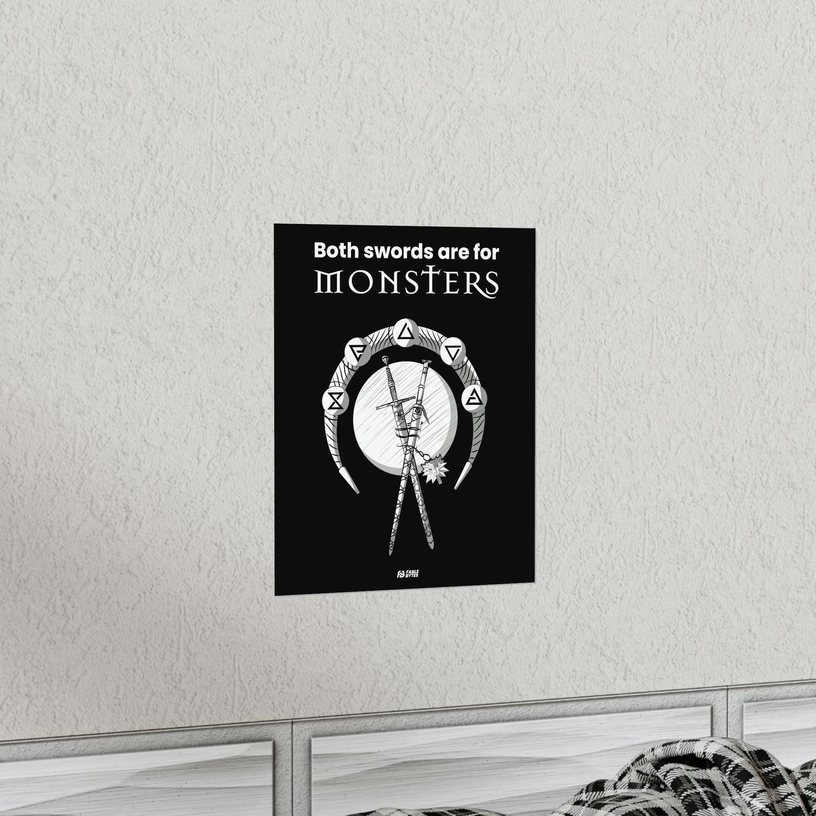 The Witcher - Swords - Matte Posters