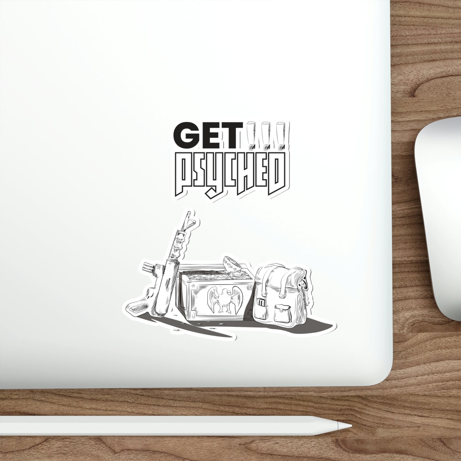 Wolfenstein 3D - Get Psyched - Stickers