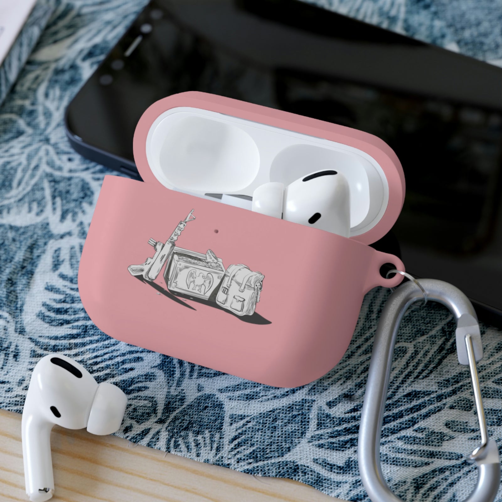 Wolfenstein 3D - Get Psyched - AirPods/Pro Case Cover