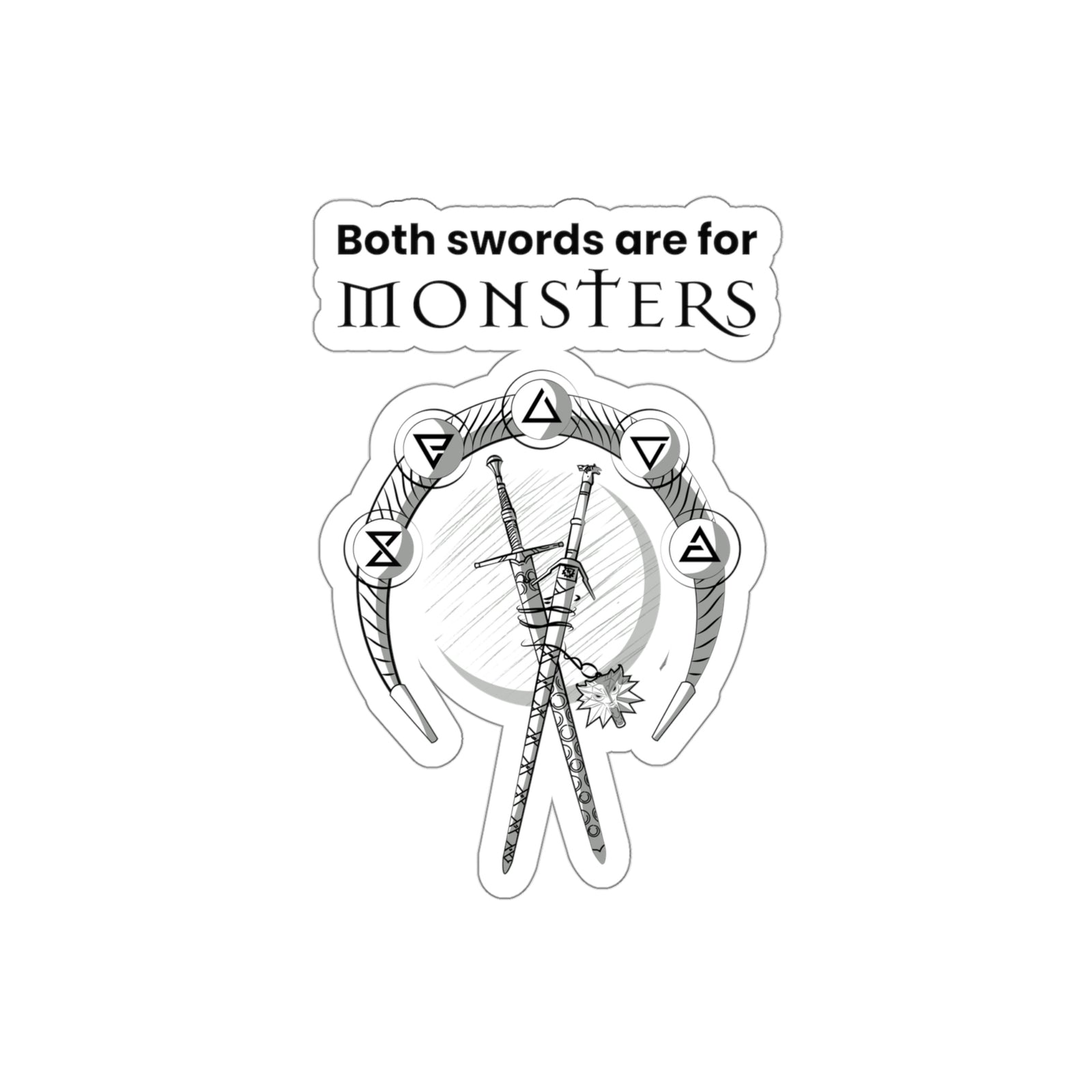 The Witcher - Swords - Stickers