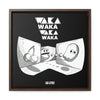 PacMan - WakaWaka - Framed Canvas