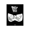 PacMan - WakaWaka - Matte Posters