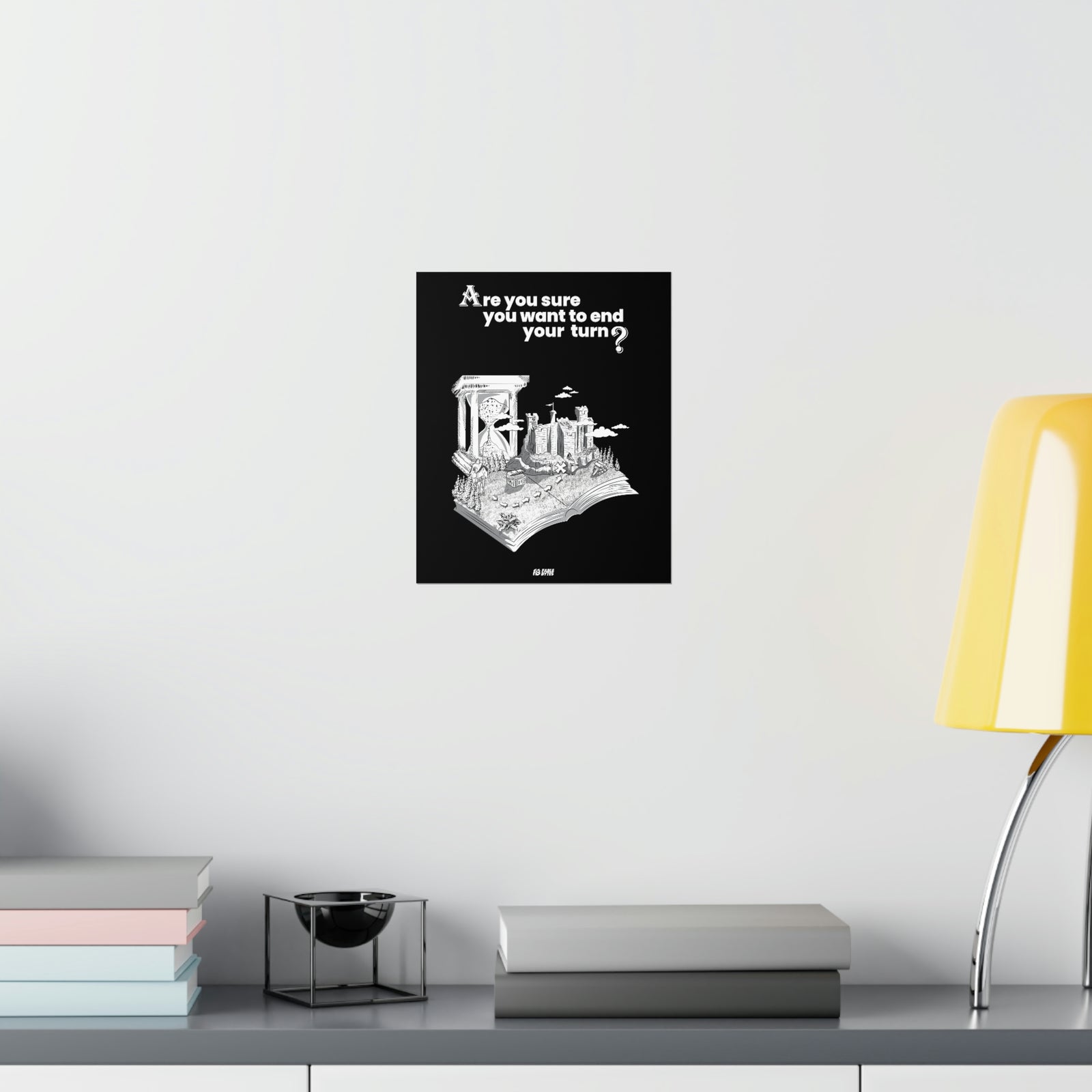 Heroes 3 - End Turn - Matte Posters