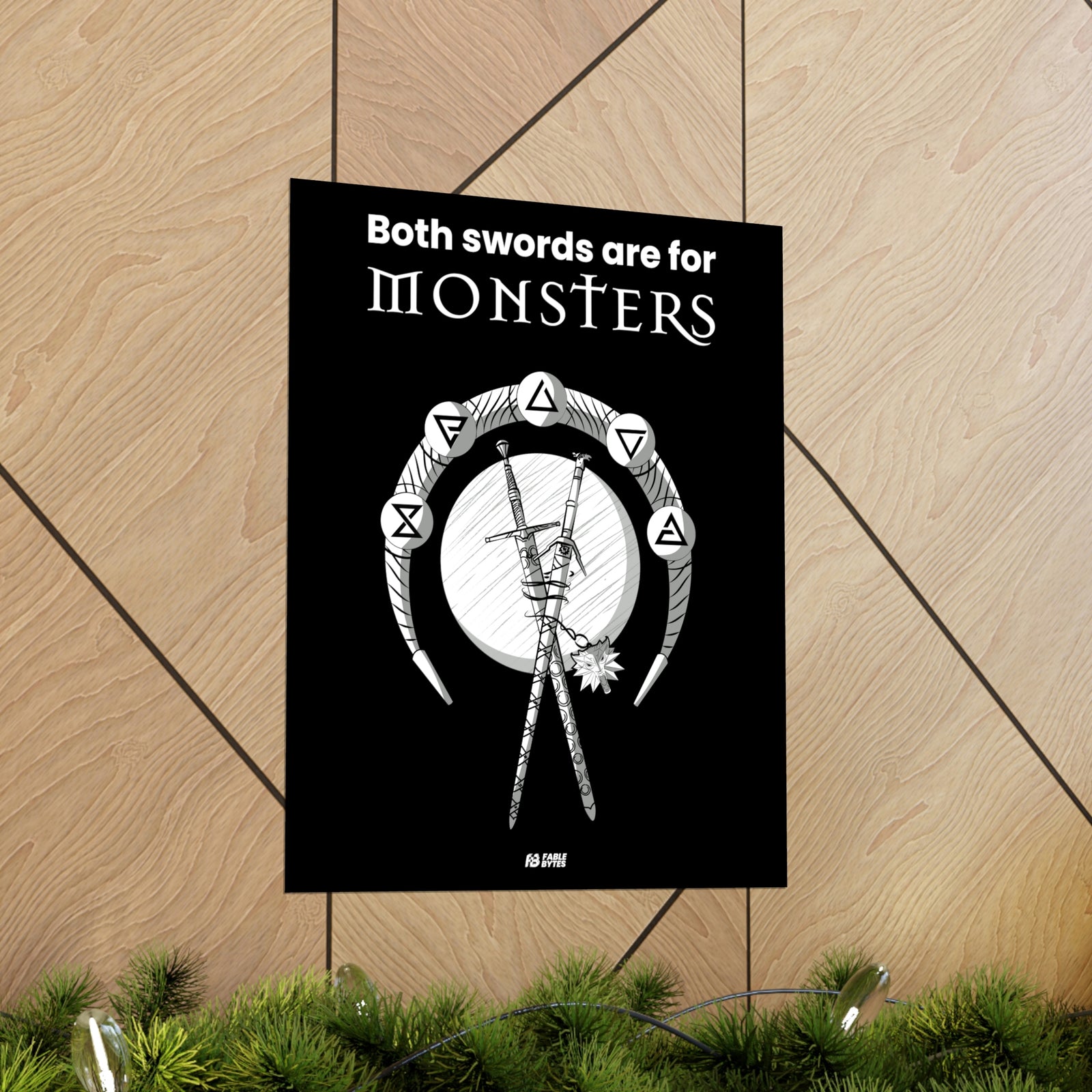 The Witcher - Swords - Matte Posters