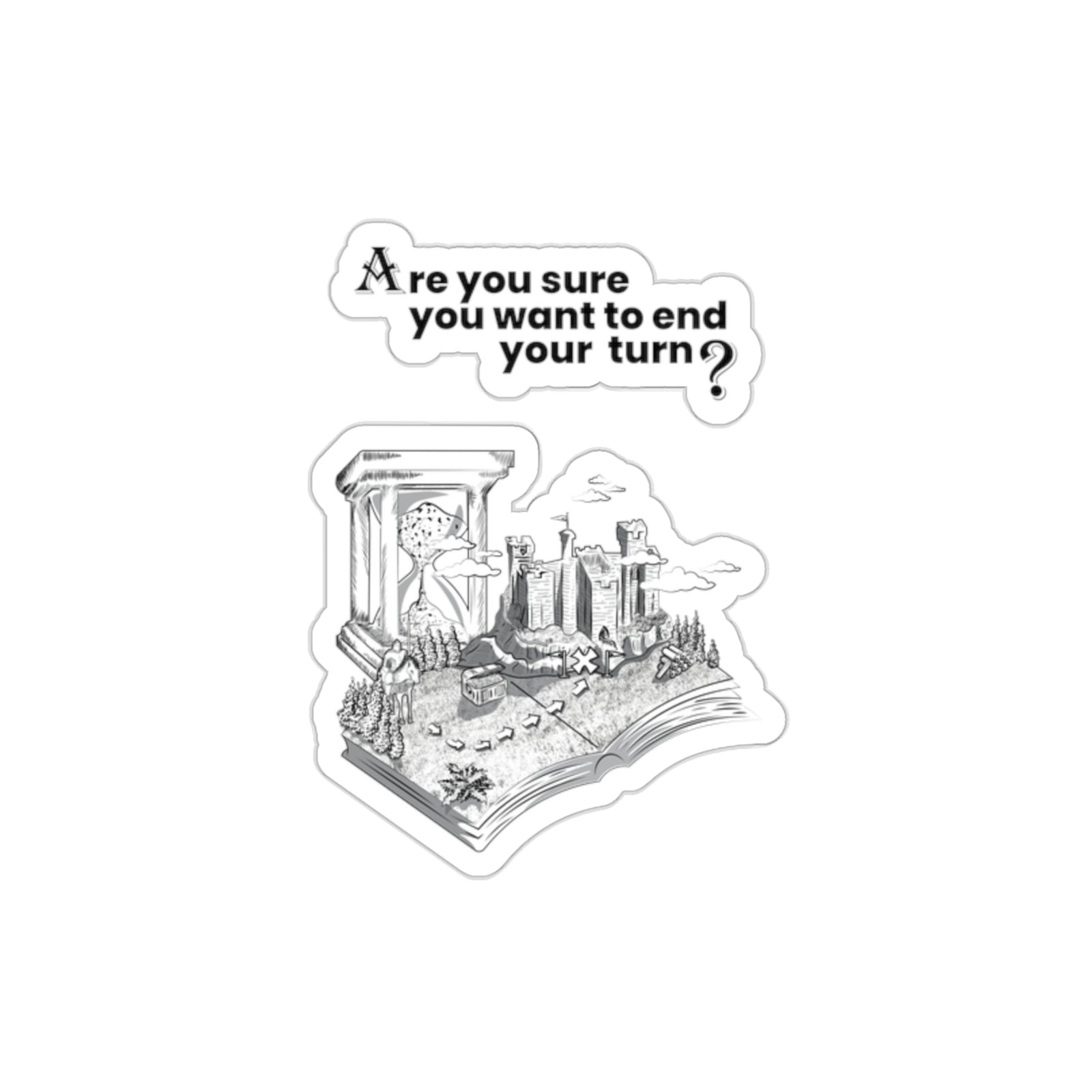 Heroes 3 - End Turn - Stickers