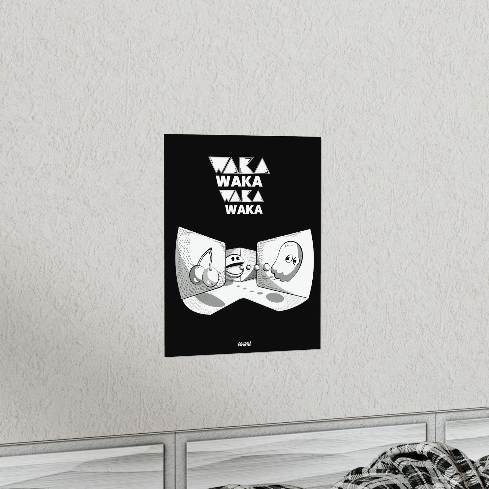 PacMan - WakaWaka - Matte Posters