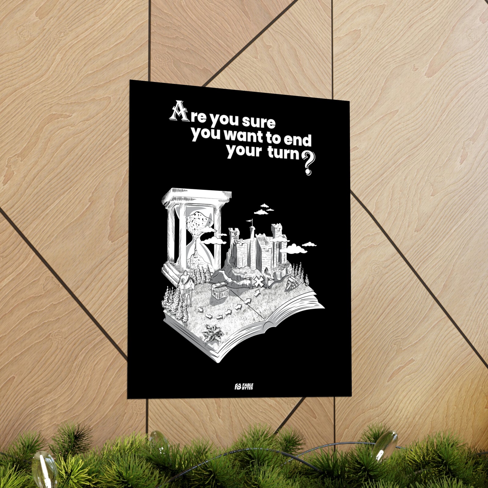 Heroes 3 - End Turn - Matte Posters