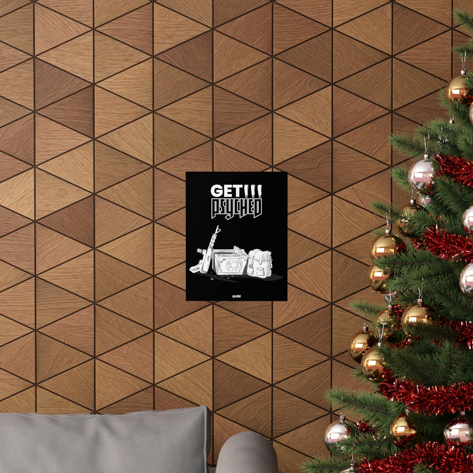 Wolfenstein 3D - Get Psyched - Matte Posters